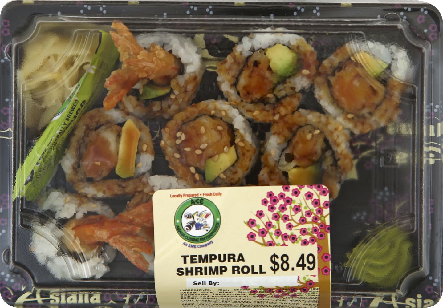 ACE Sushi Tempura Shrimp Roll (5 oz)