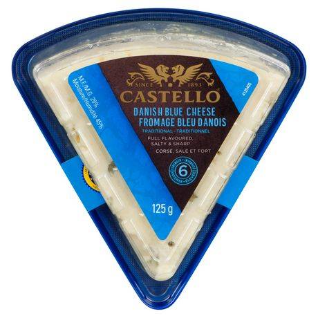 Castello Traditional Danish Blue Cheese (125 g)