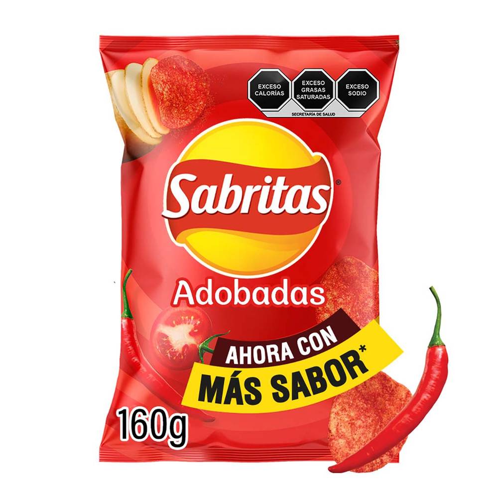 Sabritas papas fritas adobadas