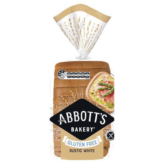 Abbott's Gluten Free White Rustic Bread 500g