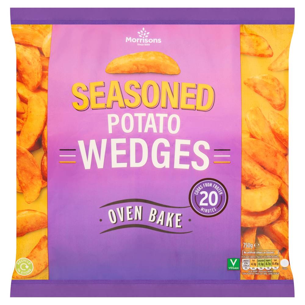 Morrisons Seasoned Southern Fried Wedges 750G (Frozen)