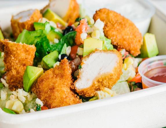 Mango BBQ Chicken Salad
