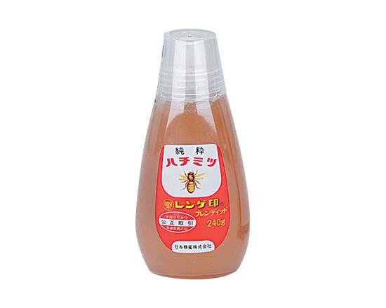 日本蜂蜜 レンゲ印 純粋はちみつ【嗜好品】