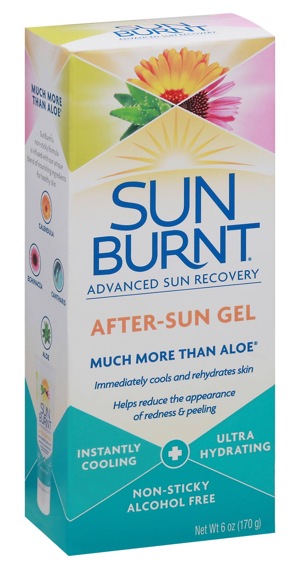 SunBurnt Advanced Sun Recovery After Sun Gel (6 oz)