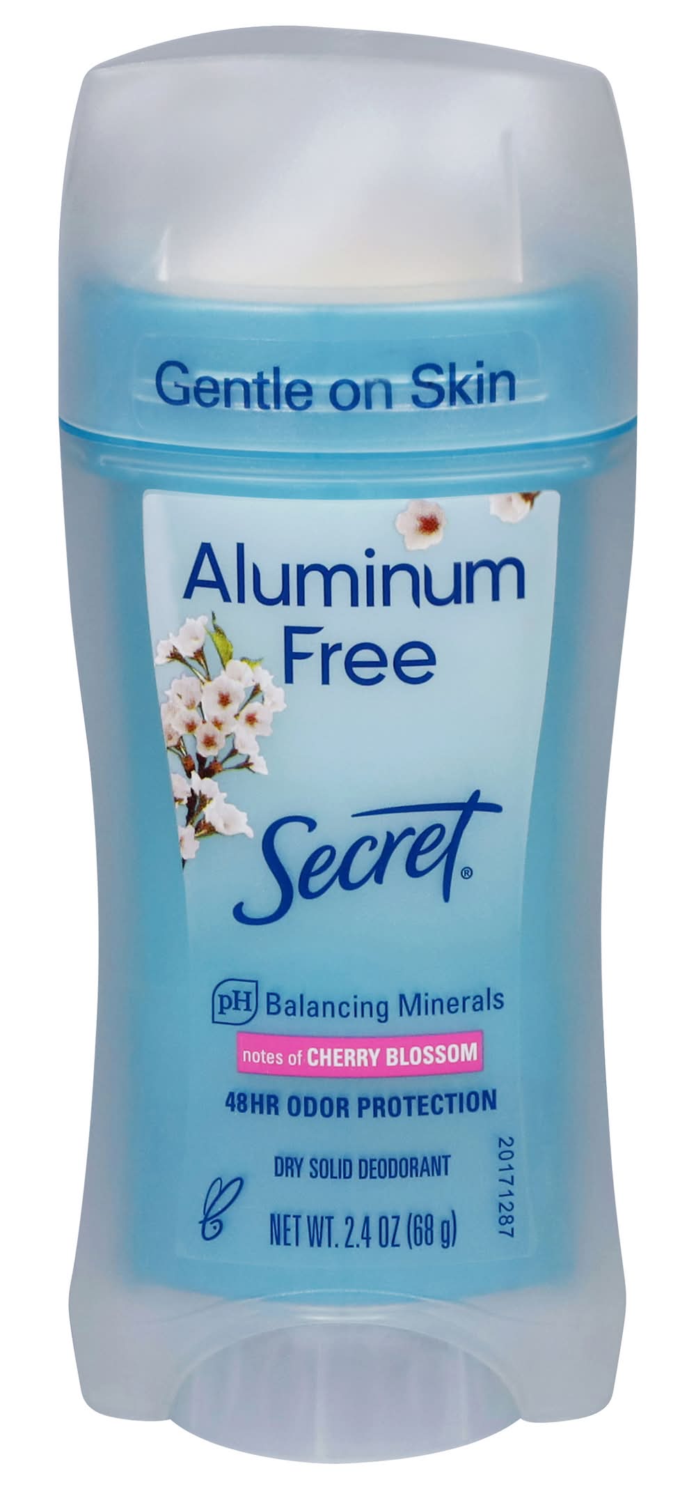 Secret Aluminum Free Cherry Blossom 48hr Deodorant (2.4 oz)