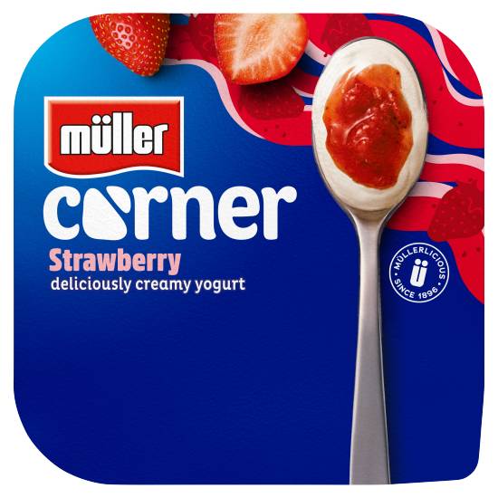 Müller Corner Delicious, Creamy Yogurt Strawberry 136g
