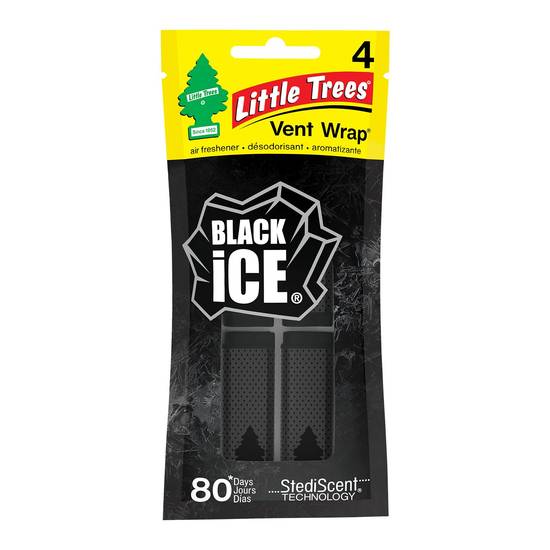 Little Trees Vent Wrap Black Ice