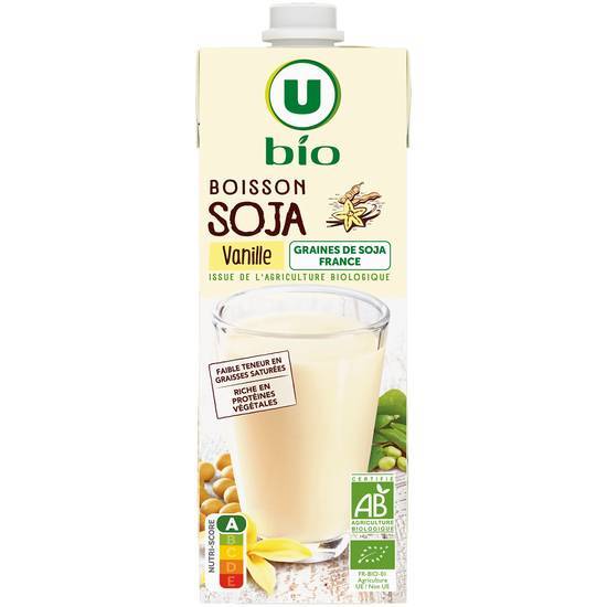U Bio - Boisson végétale soja (1 L) (vanille)