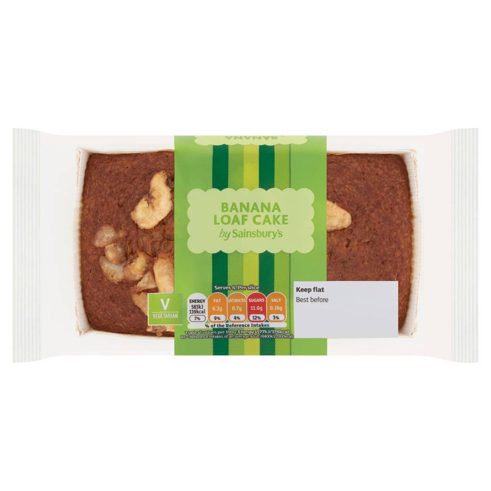 Sainsbury's Banana Loaf Cake Delivery Near Me | Order Online | Uber Eats