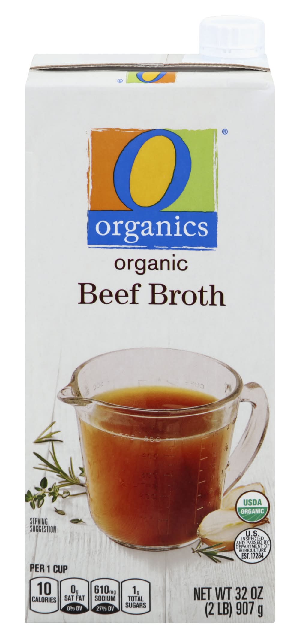 O Organics Beef Broth (32 oz)