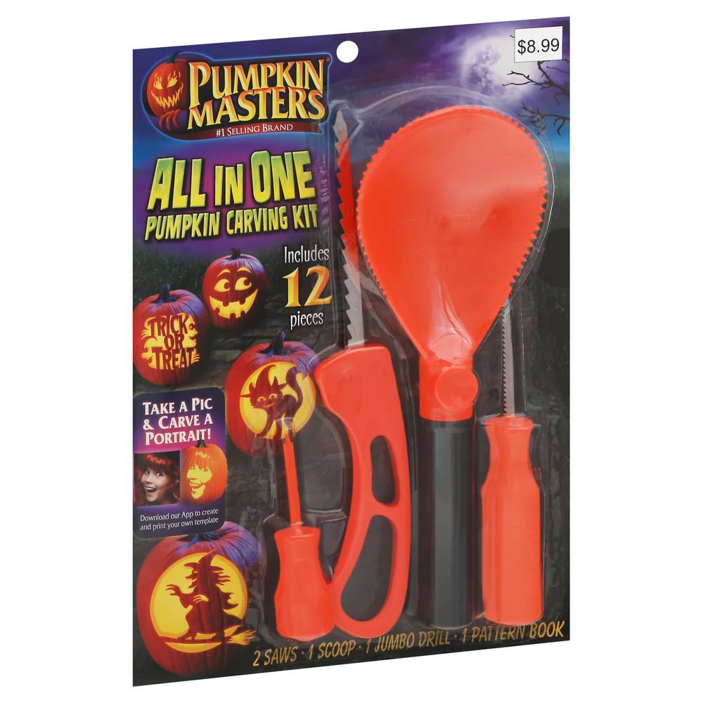 Pumpkin Masters All in One Pumpkin Carving Kit (12 ct)