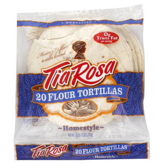 Tia Rosa Homestyle Flour Tortillas (20 ct)