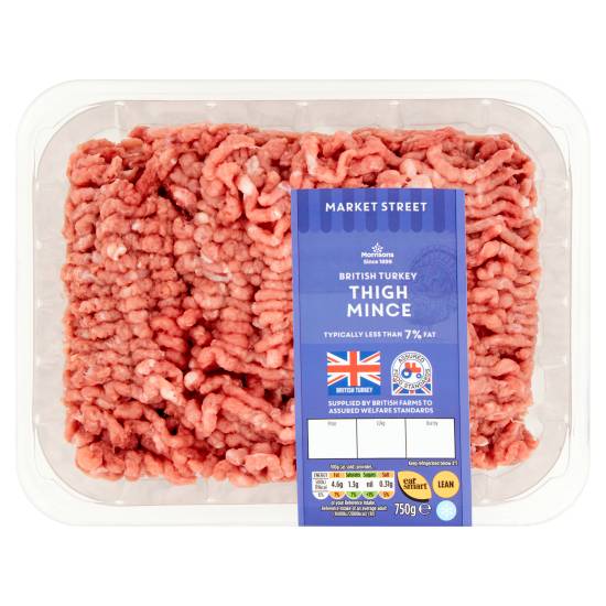 Morrisons The Butcher's on Market Street British Turkey Thigh Mince (750g)