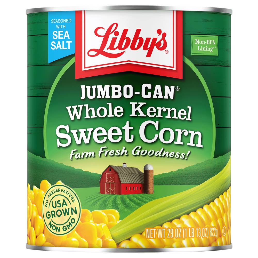 Libby's Jumbo-Can Whole Kernel Sweet Corn (1.81 lbs)