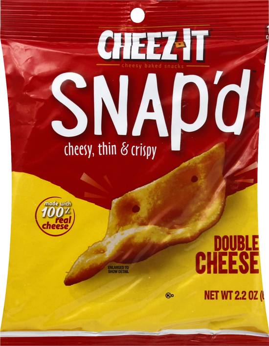 Cheez-It Snap'd Snacks (double cheese)