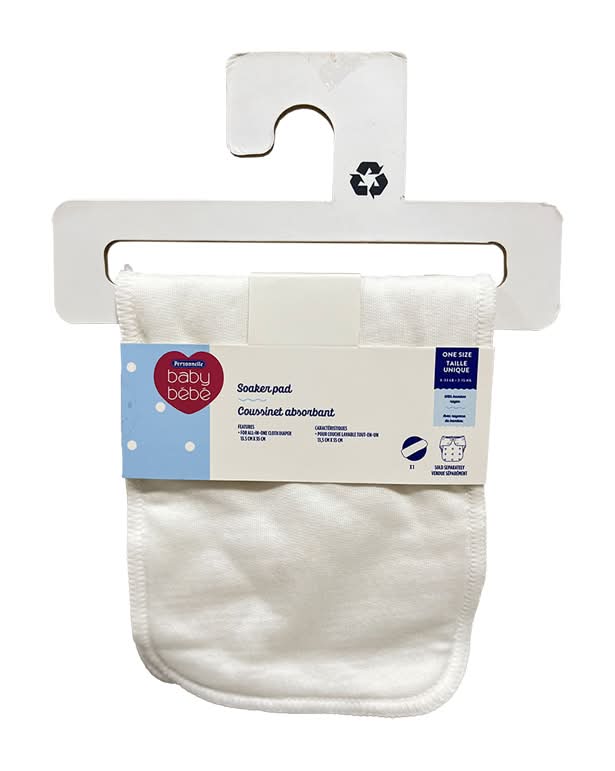 Personnelle coussinet absorbant pour bébé (unique)