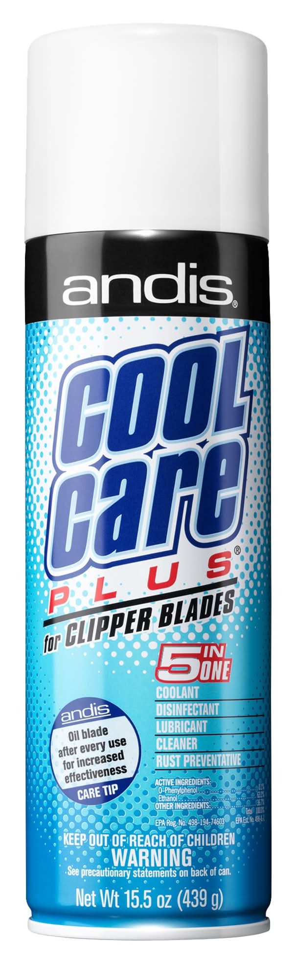 Andis® Cool Care Plus™ Clipper Blade Spray (Color: Assorted)