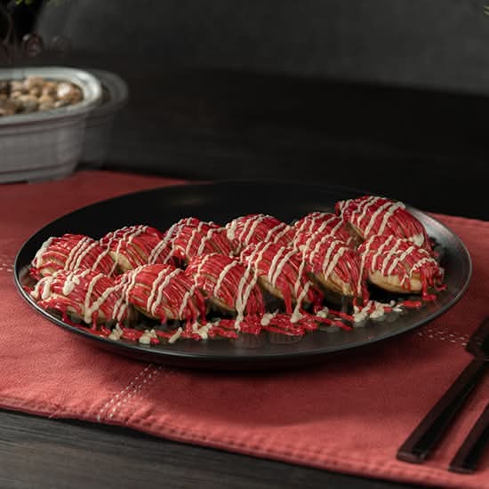 Red Velvet Mini Pancakes