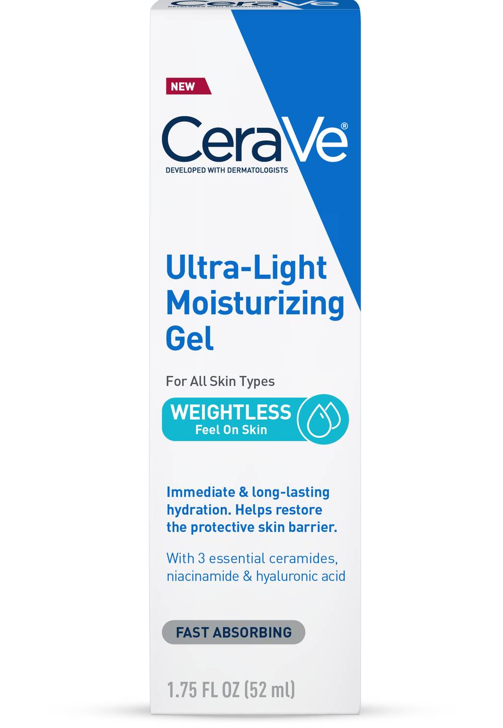 CeraVe Ultra-Light Moisturizing Gel (1.75 fl oz)