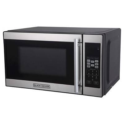 BLACK+DECKER Microwave Oven, Black