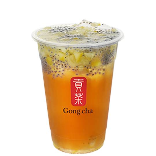 Lemon Roasted Melon Tea & Basil Seeds