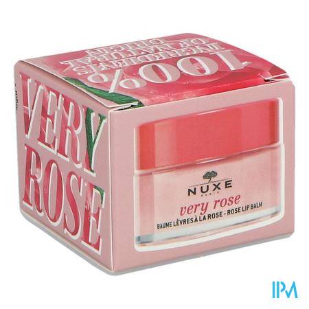 Nuxe Very Rose Baume Levres 15g Soins lèvre - Soins du visage