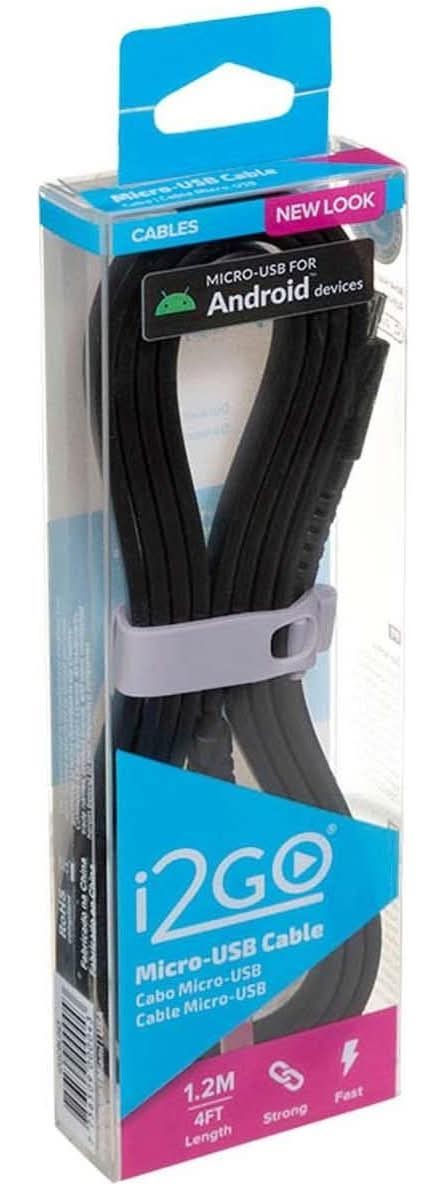 Cable L2Go Micro Usb Carga Y Sincroniza Blanco (1.2 metro)