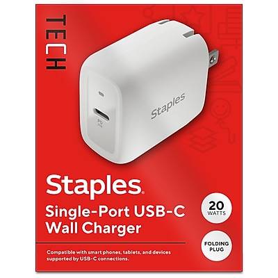 Nxt Technologies Usb-C Wall Charger With Lightning Cable For Iphone and Ipad (white)