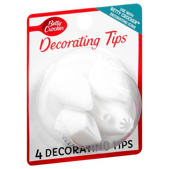 Betty Crocker Decorating Tips (4 ct )