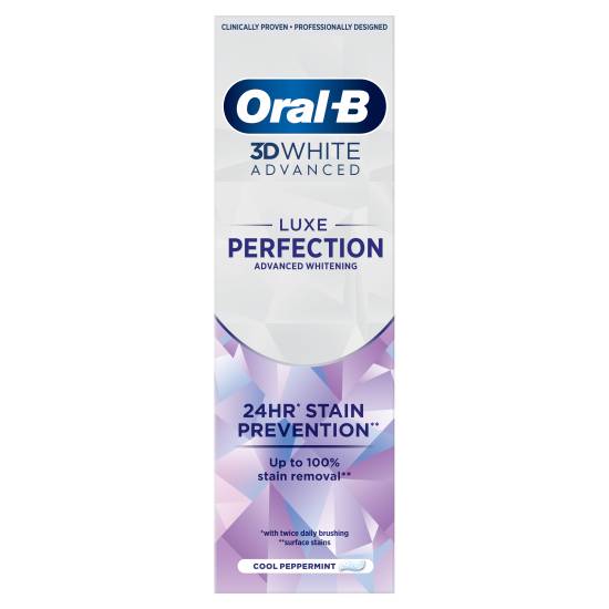 Oral-B 3dwhite Luxe Perfection Toothpaste 75ml