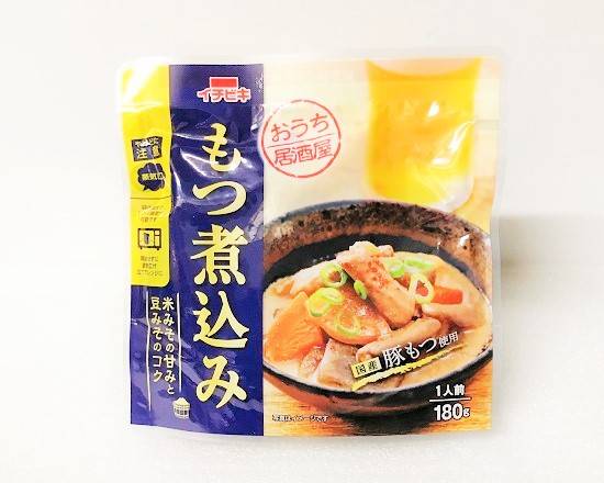 27_イチビキおうち居酒屋もつ煮込み（180g）．