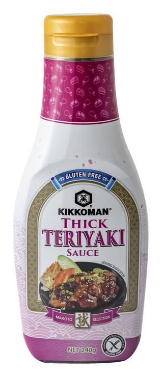 Kikkoman Gluten Free Sauce Thick Teriyaki (240g)
