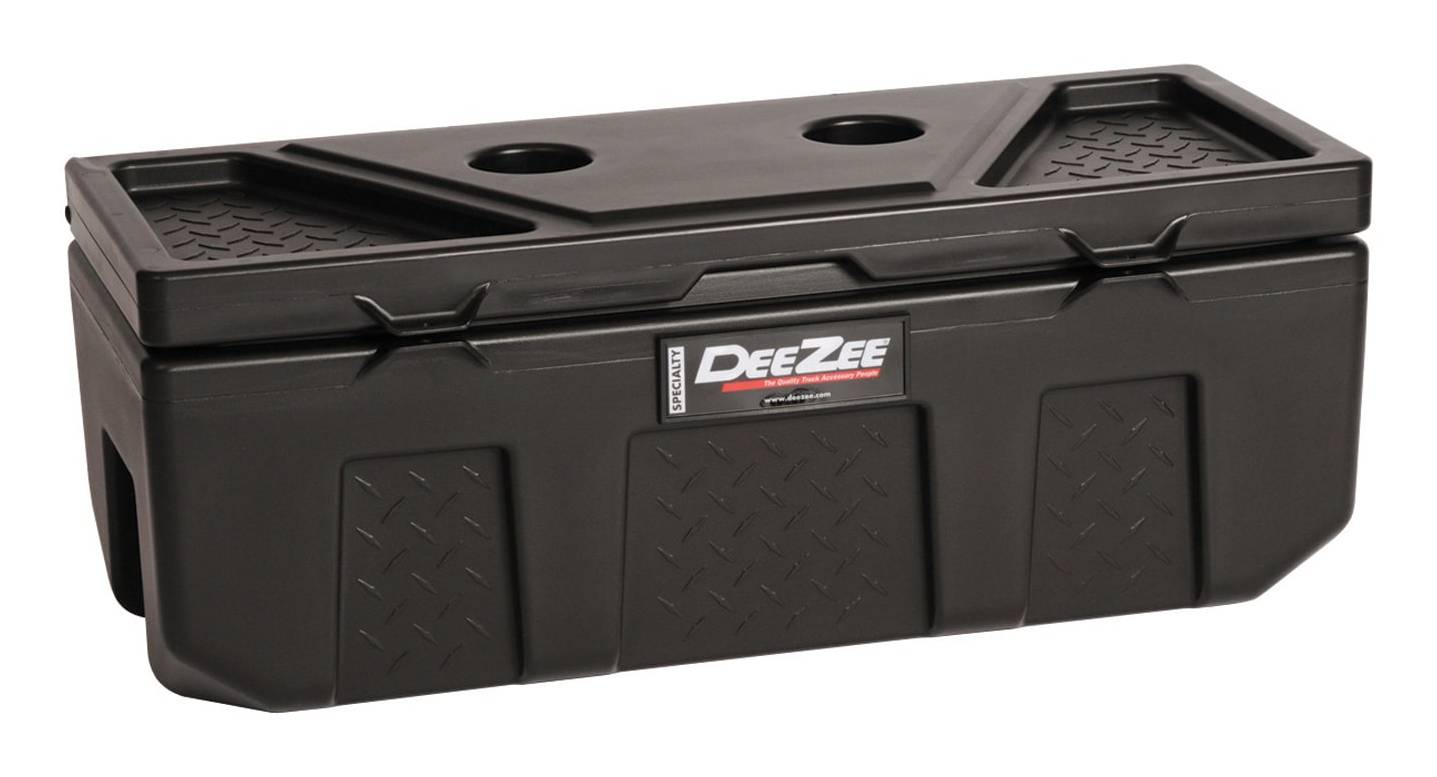 DEE ZEE 36-in x 14-in x 13-in Black Plastic Chest Truck Tool Box | DZ6535P