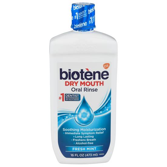 Biotene Dry Mouth Fresh Mint Oral Rinse