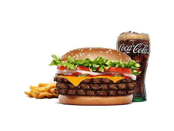 トリプルワッパー チーズセット / Triple Whopper  Cheese Set