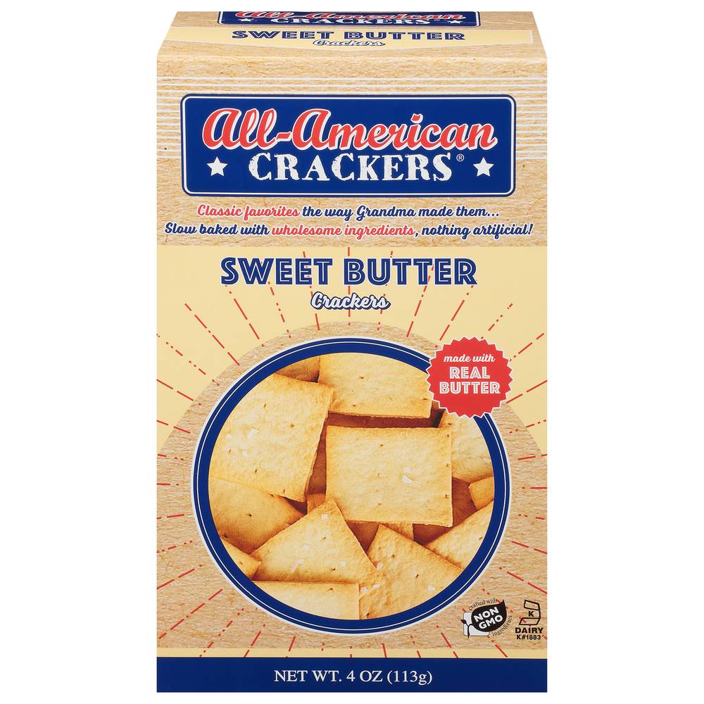 All-American Crackers Sweet Butter Crackers (4 oz)