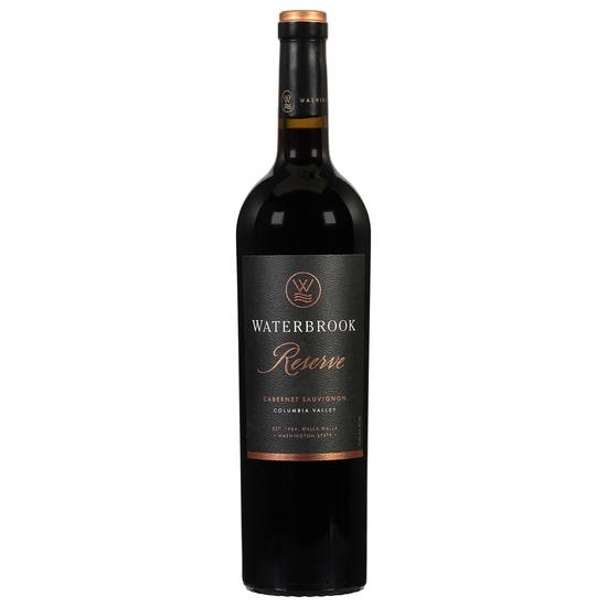 Waterbrook Winery Columbia Valley Reserve Cabernet Sauvignon Red Wine 2019 (750 ml)