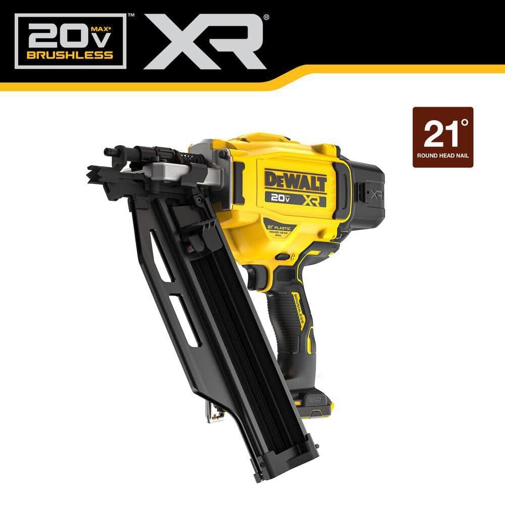 Dewalt 20-Volt 21° Cordless Framing Nailer (Tool-Only)