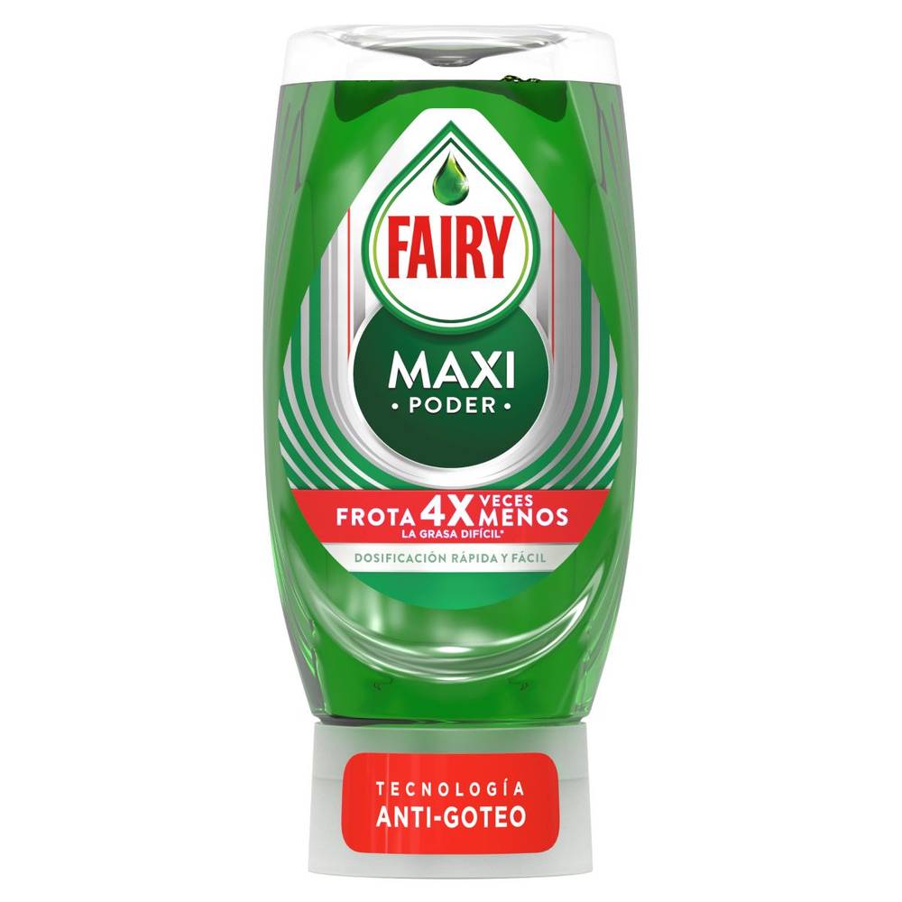 Lavavajillas Maxi Poder Origi Fairy 370Ml