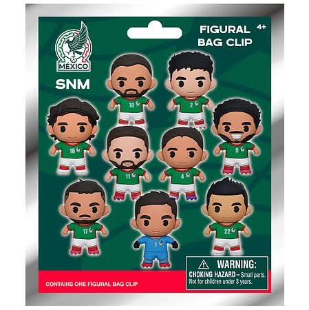 Mexico National Soccer Team Blind Figural Bag Clip - 1.0 EA