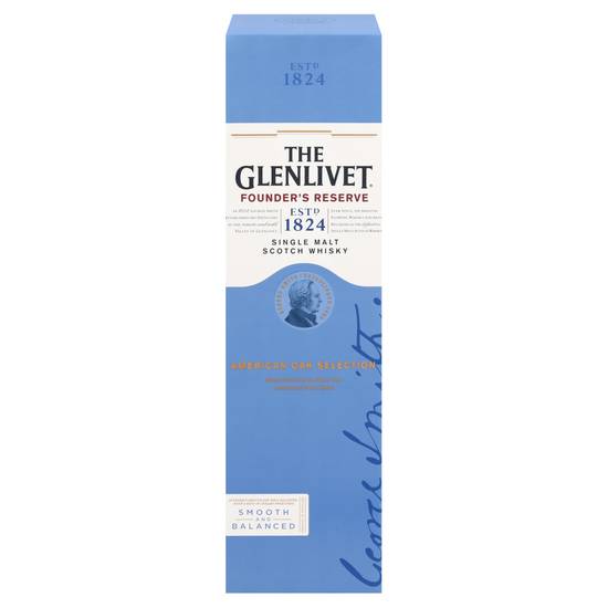 The Glenlivet Single Malt Scotch Whisky (750 ml)