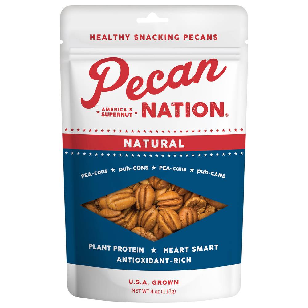 Pecan Nation Natural Snacking Pecans (4 oz)