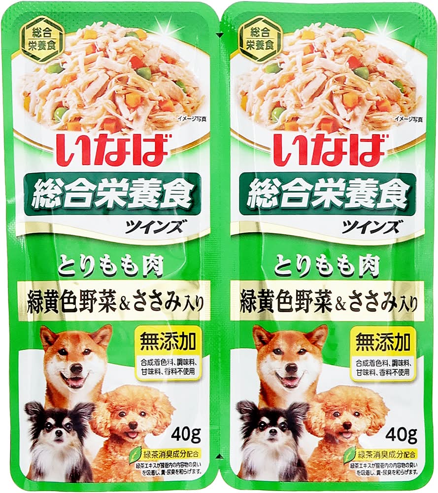 50_いなば　ツインズとりもも肉緑黄色野菜（80g）
