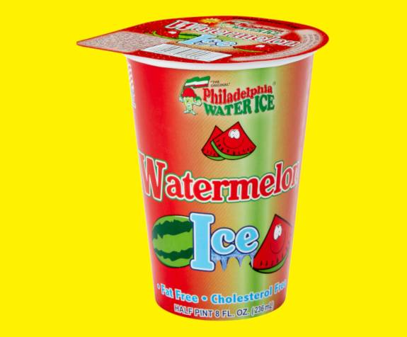 Philadelphia Water Ice - Watermelon Ice Cups - 12/8 oz (1X12|1 Unit per Case)