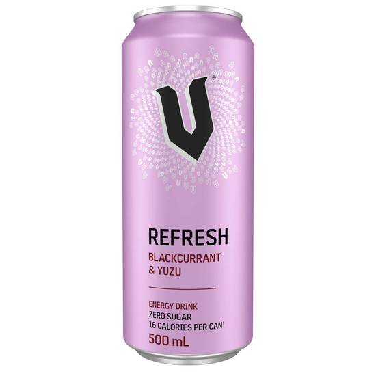 V Energy Refresh Blackcurrant & Yuzu 500ml