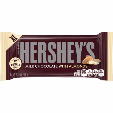 Hershey's Milk Chocolate Almonds XL 4.25oz