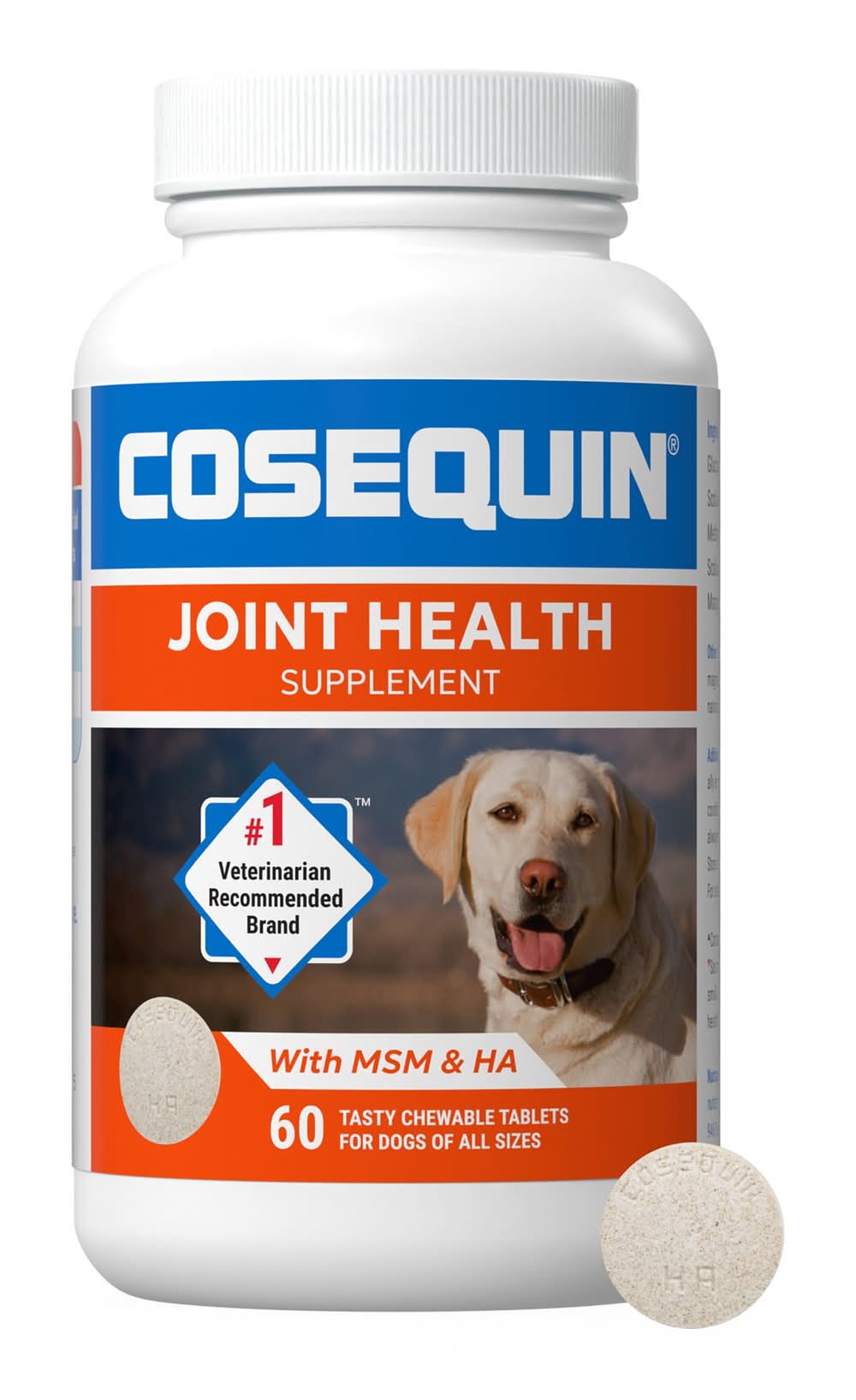 Nutramax® Cosequin® Maximum Strength Joint Health Supplement for Dogs - Chewable Tablets (Size: 60 Count)