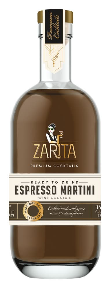 Zarita Espresso Martini Wine Cocktail (750 ml)