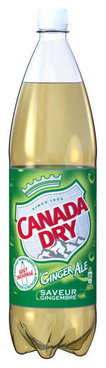 Canada dry boisson gazeuse ginger ale la bouteille de 1,5 L