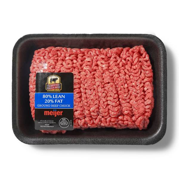 Meijer Certified Angus Beef Ground Chuck (1 lbs)